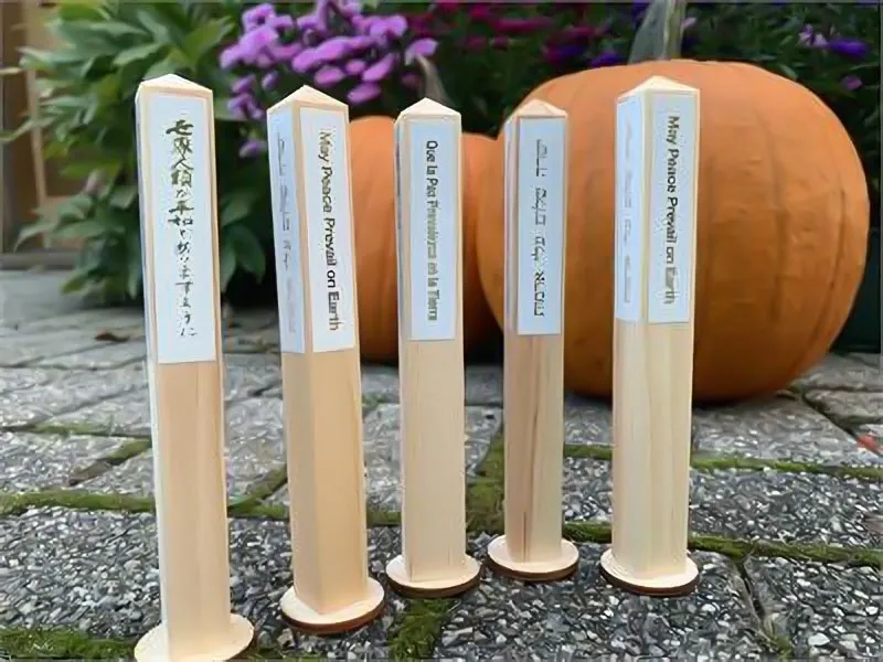 Mini Peace Poles 5 Main