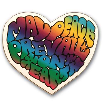Heart of Peace Magnet